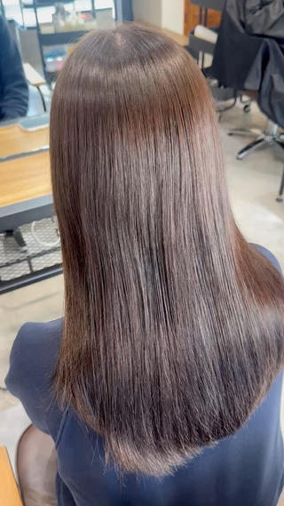 カラー マンツーマン 髪質改善　工藤のヘアスタイル