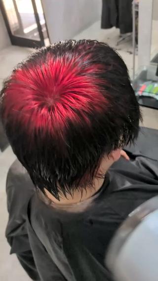 ショート メンズハイトーン/メ ンズカット/イカワのヘアスタイル