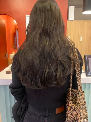 ロング カラー 透明感カラー 🎀エリコ🌈のヘアスタイル