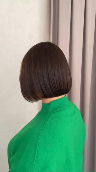 bob cut
内側のインナーも可愛い 
