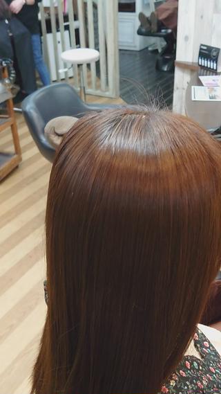 カラー 中村 恵二のヘアスタイル