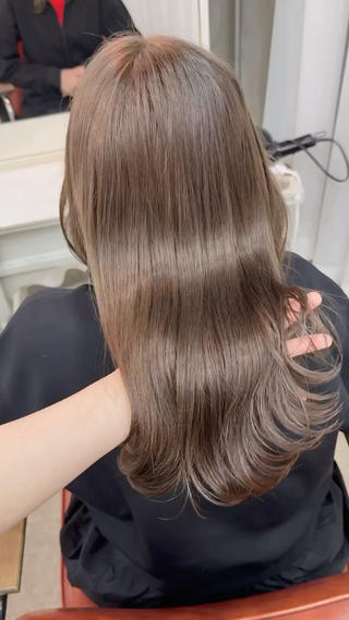 #グレージュ #ショコラグレージュ #透明感カラー
