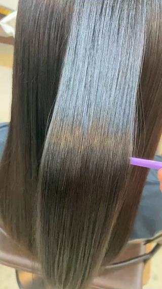 ロング カラー 三條 朋香のヘアスタイル