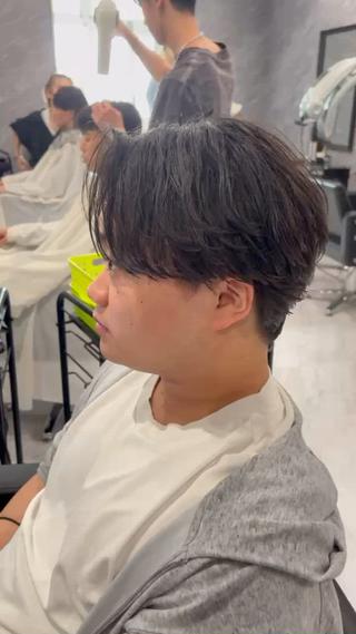 パーマ メンズ メンズスタイル 歩夢のヘアスタイル