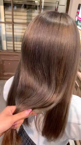 グレージュ♡ 1ブリーチ♡ ̖́-