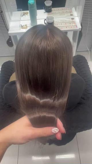 ロング カラー yuzuna ハイトーン 天神のヘアスタイル