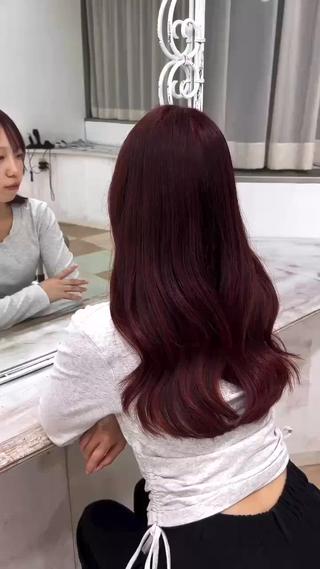 ロング カラー 仙台／透明感／近藤 千夏のヘアスタイル
