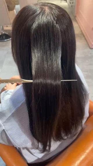 ノーマルカメラ加工なし️
しっかりサラサラ×ちゅるちゅるに 