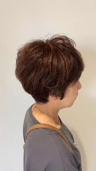 ショート 長田 尚大のヘアスタイル