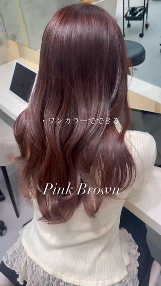 ロング カラー あいり／艶髪 、透明感カラー🩶のヘアスタイル