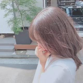 肩下ミディアム☆
#カラー