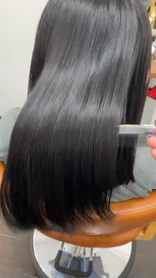 話題の酸熱トリートメントで髪質改善も出来ちゃいます*゜