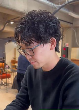 スパイラルパーマ