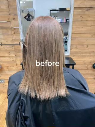 ロング エクステ・髪質改善・ ブリーチ・吉田大介のヘアスタイル