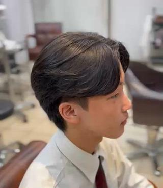 ミディアム 曲がる縮毛矯正大宮 No.1工藤竜雅のヘアスタイル