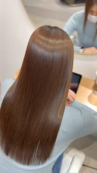 ロング 美髪矯正・髪質改善 【中村吉孝】のヘアスタイル