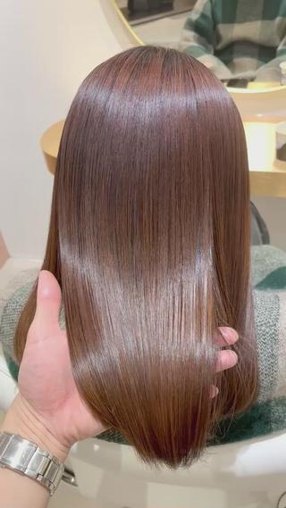 セミロング 美髪矯正・髪質改善 【中村吉孝】のヘアスタイル