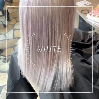 White color ホワイトカラー　

ブリーチカラー　ヘアカラー

龍ヶ崎　佐貫　取手　つくば　牛久 
