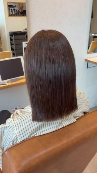ミディアム カノエ/モデル募集 _NAKANOのヘアスタイル