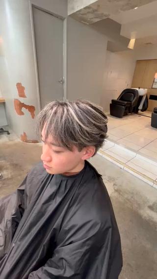 カラー メンズ AITOKYO たけし／メンズのヘアスタイル