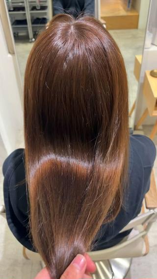 ロング 髪質改善×透明感 カラー雄貴のヘアスタイル