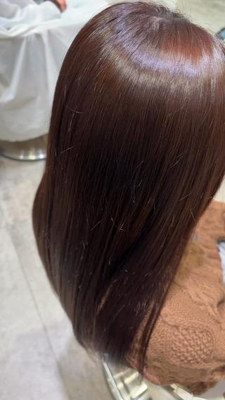 ロング カラー 渋谷 透明感カラー 雄貴のヘアスタイル