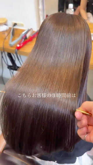 ロング カラー 髪質改善/透明感 松下喬亮のヘアスタイル