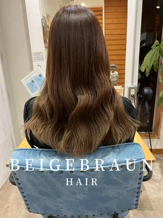 ロング カラー マンツーマン施術 🥥國谷俊介🥥のヘアスタイル