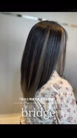 セミロング TAKA ♦︎bridge♦︎のヘアスタイル