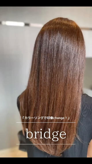 セミロング TAKA ♦︎bridge♦︎のヘアスタイル