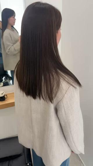 セミロング カラー レイヤー/ヘアセット 💐nao.のヘアスタイル