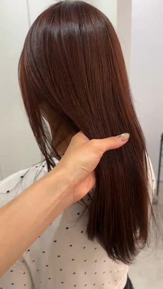 セミロング カラー レイヤー/ヘアセット 💐nao.のヘアスタイル