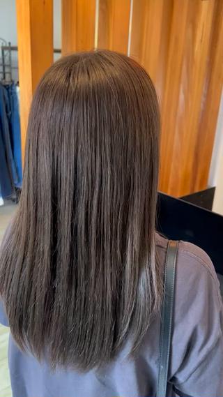 髪質改善ストレート