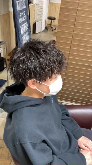 パーマ メンズ 🌞メンズパーマ ONOE💈のヘアスタイル