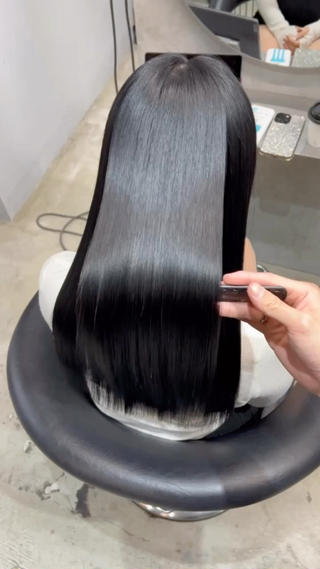 ロング カラー ワンホンヘア🇨🇳 髪質改善/itaruのヘアスタイル