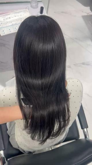 カラー ❤︎REIKA❤︎ ブリーチなしWカラーのヘアスタイル