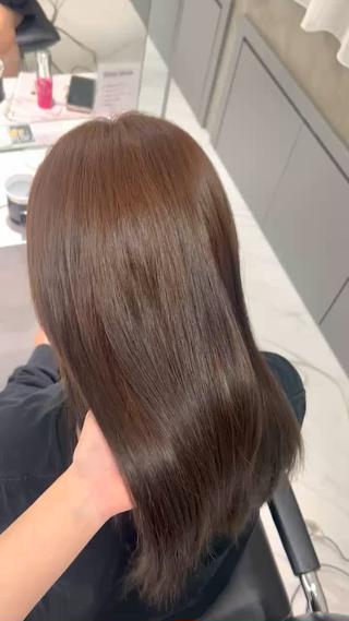 カラー ❤︎REIKA❤︎ ブリーチなしWカラーのヘアスタイル