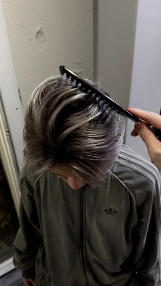 メンズ 俊 介のヘアスタイル