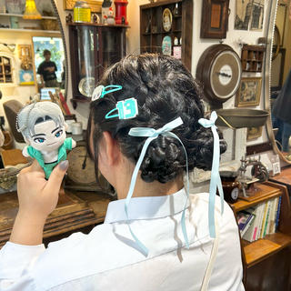 ロング ヘアアレンジ BRITS 渡辺 菜々子のヘアスタイル