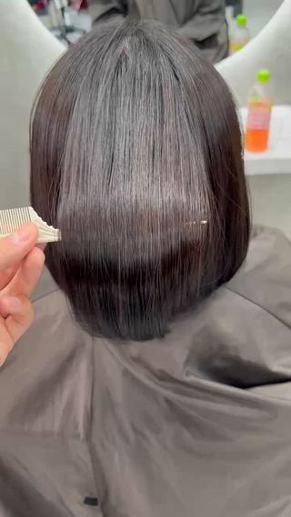 ショート 髪質改善ストレート/ 艶カラー店長河井雄貴のヘアスタイル