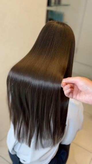 ロング 縮毛矯正特化 髪質改善辻良輝のヘアスタイル