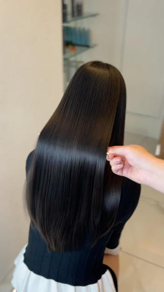 ロング 縮毛矯正特化 髪質改善辻良輝のヘアスタイル