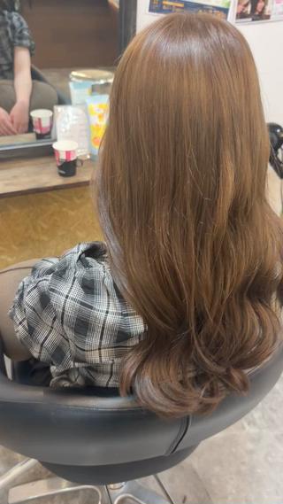 ロング 🦋レディースモデル 募集/平原友愛🦋のヘアスタイル