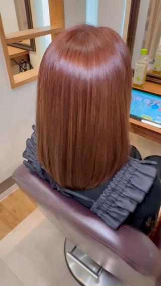 ミディアム カラー tuuli トゥーリのヘアスタイル