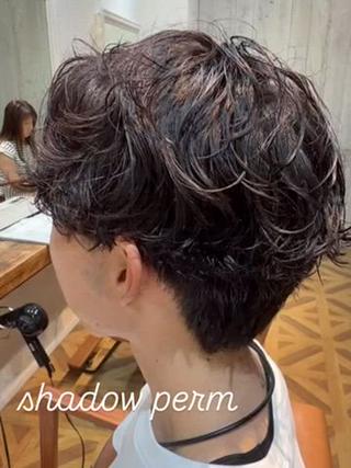 ミディアム パーマ メンズ メンズカット/パーマ 髙橋美穂のヘアスタイル