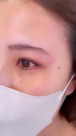 上下パーマで目の縦幅もさらにup ♪