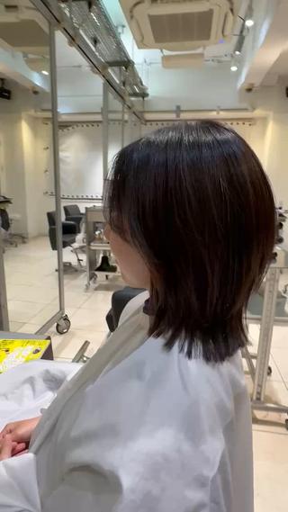 ミディアム 似合わせカット/ カラーARAI🫧のヘアスタイル