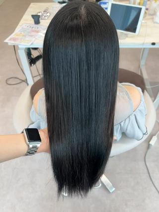 ロング 美髪矯正/シークレッ トハイライト🤍りさのヘアスタイル