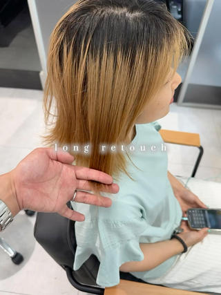 #ダブルカラー #ブリーチリタッチ