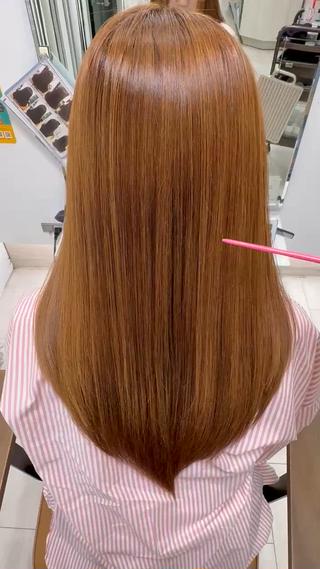 ロング 栗田 優月のヘアスタイル
